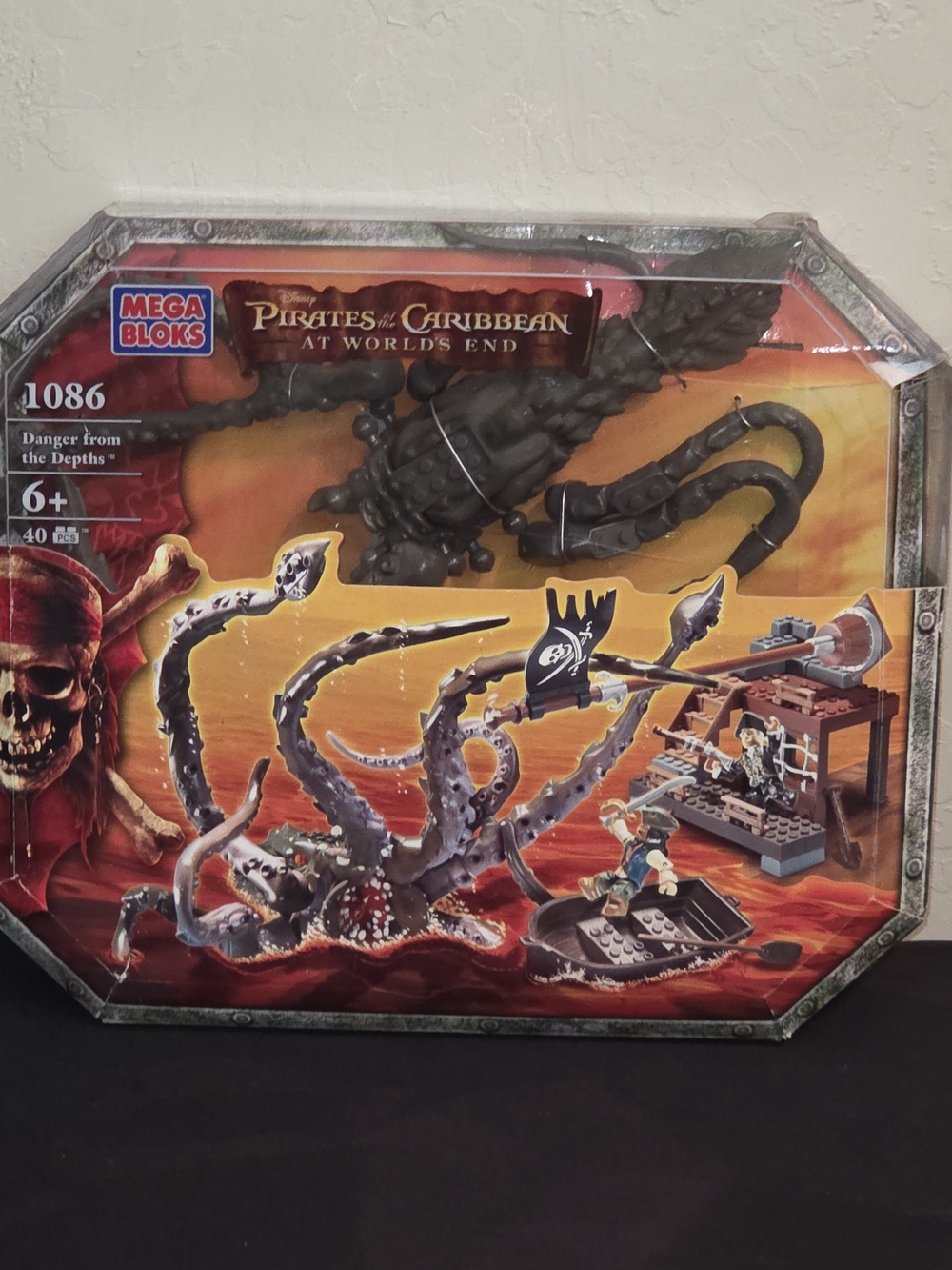 Mega Bloks #1086 Danger From The Depths Pirates of the Caribbean